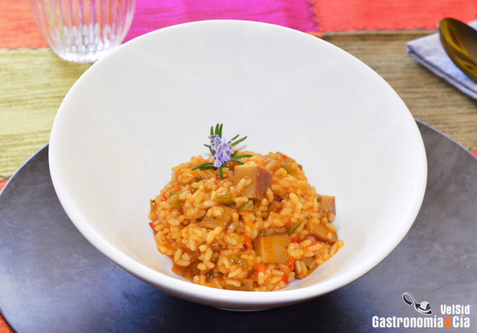Riz seitan au romarin, une autre délicieuse recette végétalienne