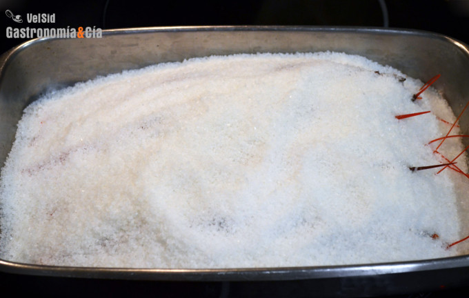 Cómo cocinar carabineros a la sal