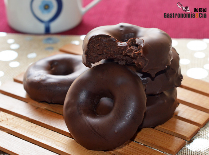 Donetes' de chocolate saludables y deliciosos (son de almendra sin gluten). para microondas | Gastronomía