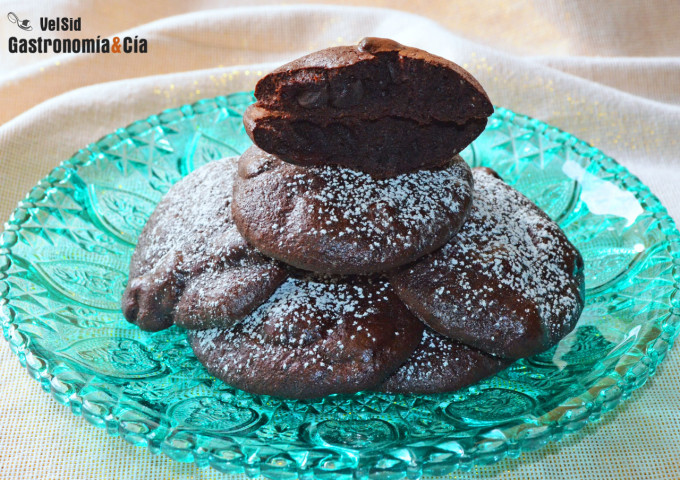 Biscuits au chocolat noir (sans farine)