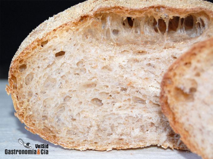 Pan de centeno y trigo