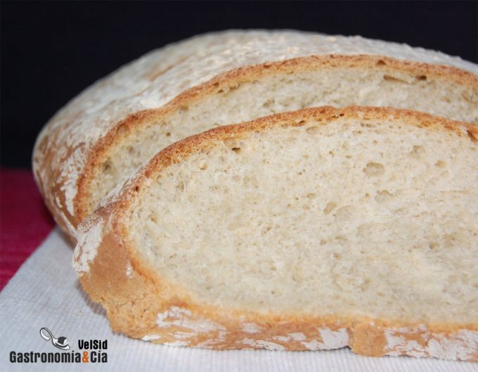 Pan con preparado panario