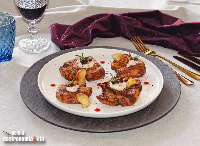Crispy potatoes with alioli and boletus jam