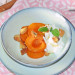 Abricots en papillote à l'arôme de sauge, yaourt et 