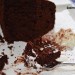 Bizcocho de chocolate amargo