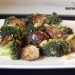 Brócoli con shiitake, salsa de soja y sésamo
