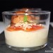 Crema de coliflor con mermelada de tomate y foie