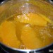 Crema Chiboust de naranja con naranja confitada