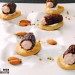 Dátiles rellenos de crema de foie gras y boletus