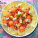 Ensalada de endibias, melón y gorgonzola