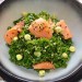 Ensalada de kale y salmón ahumado