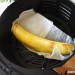 Plátano macho relleno con pavo ahumado y queso