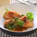 Cazuela de pollo con kale y pimientos