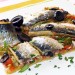 Tarta de pimientos confitados y sardinas