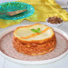 Tarta de queso al aroma de chufa y azahar