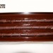 Turrón de chocolate relleno de barquillos y praliné