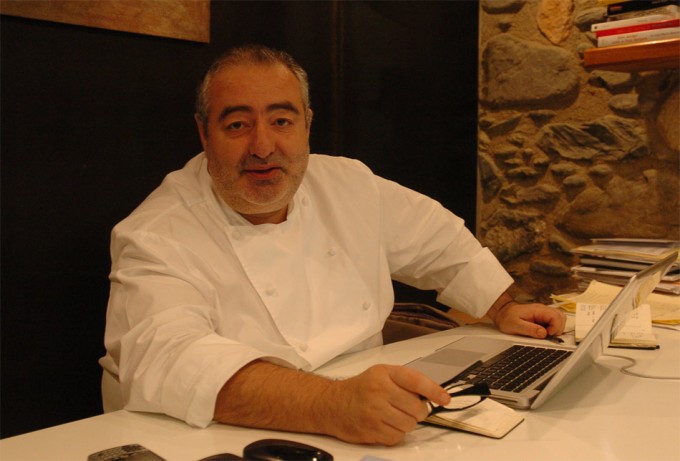 Cocinero Santi Santamaría