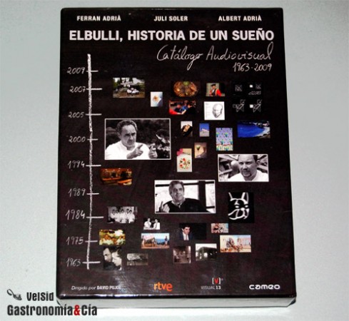 El Bulli, Historia de un sueño. Catálogo audiovisual 1963-2009