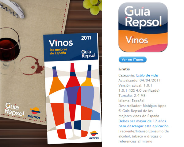 Guía de vinos digital