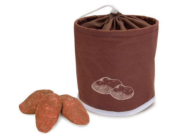 Bolsas de almacenamiento de patatas y cebollas juego de 2 bolsas de almacenamiento para verduras para el hogar almacenamiento de alimentos con cord/ón bolsa de verduras tama/ño grande reutilizable
