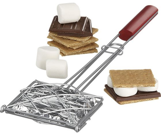 Smore basket with handle