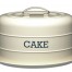 Living Nostalgia Antique Cream Domed Cake Tin Kitchen Kraft