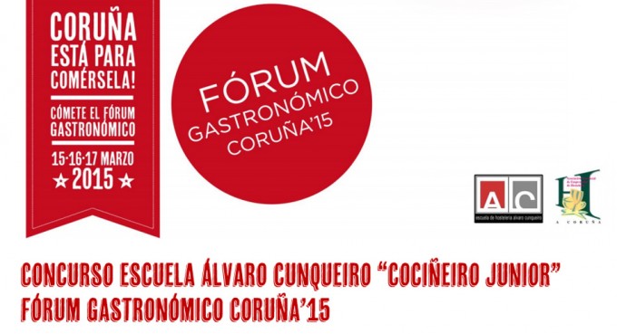 Concurso “Cociñeiro Junior” Fórum Gastronómico Coruña 2015