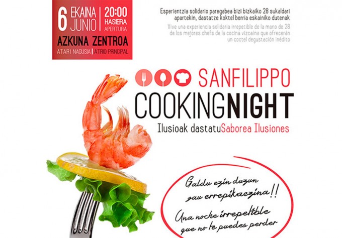 Fundación Stop Sanfilippo y cocineros vizcaínos