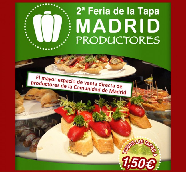 Feria de la Tapa en el Mercado de Productores de Madrid