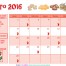 Calendario Legumbres 2016