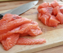 salmón modificado genéticamente