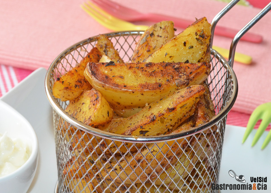 Cómo hacer patatas gajo saludables en diez minutos | Gastronomía & Cía