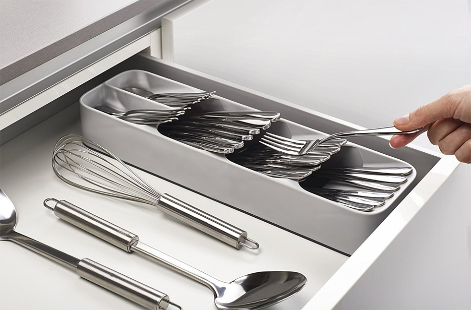 LONGBLE Cesta de cubiertos para cuchillos cucharas de cocina tenedores cucharas y utensilios de cocina cesta para guardar cubiertos recipiente decorativo paleta 