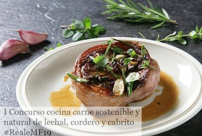 Concurso Cocina Carne Sostenible y Natural de lechal, cordero y cabrito 2019. Convocatoria