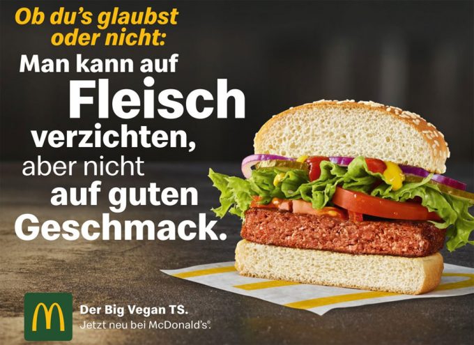 Hamburguesa vegana de McDonald’s
