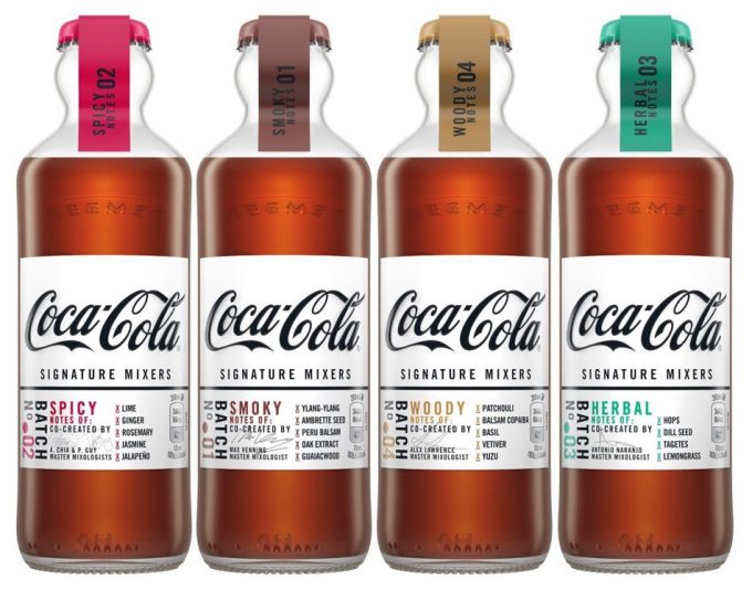 Nuevas variedades de Coca Cola para combinados