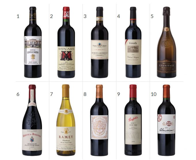 Mejores vinos según Wine Spectator