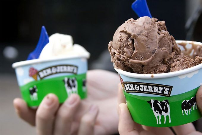 Etiquetas trampa en los helados Ben & Jerry 