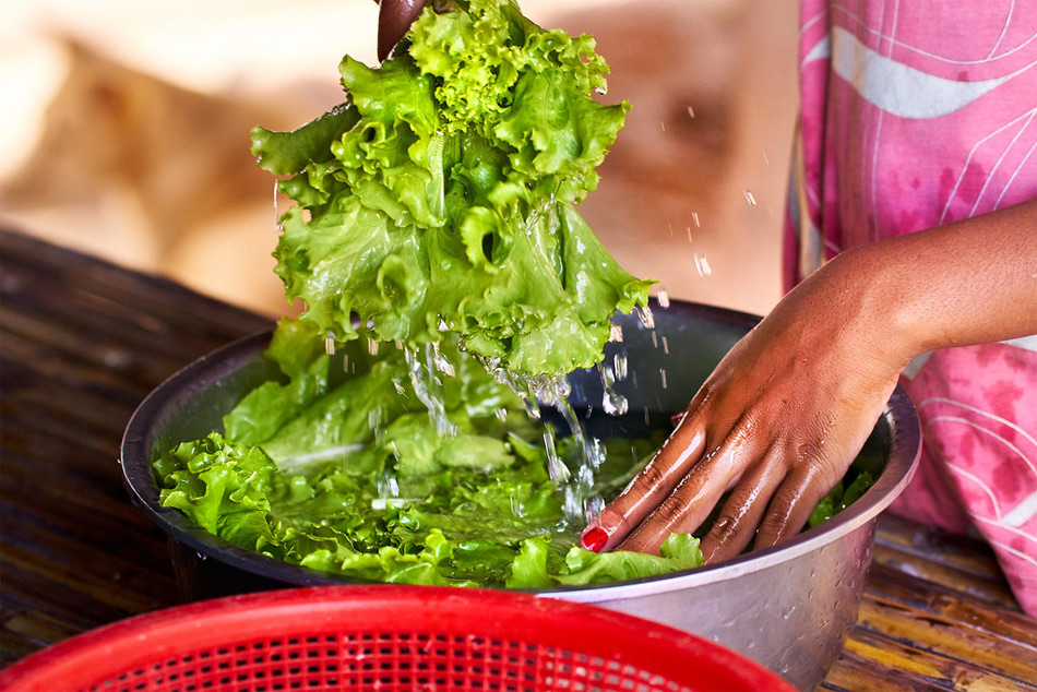 Como lavar verduras embarazo