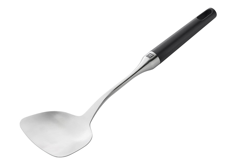 Espátula y cucharón para wok hotel utensilios de acero inoxidable 304 restaurante. Apto para uso en el hogar
