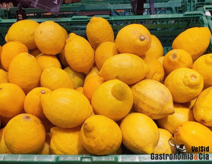 Precio de los limones en febrero de 2021
