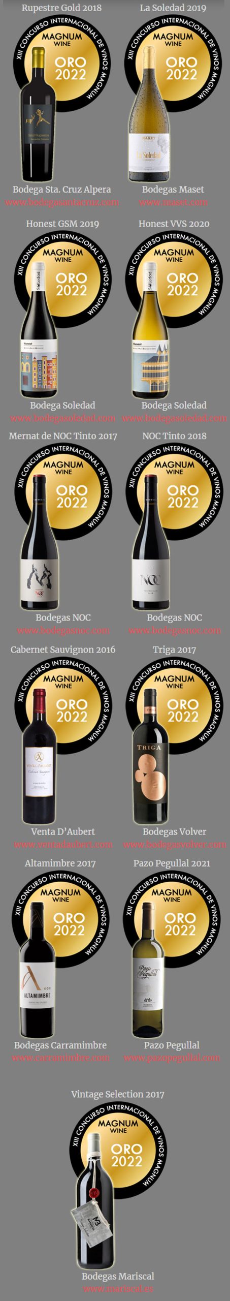 Concurso de vinos Magnum