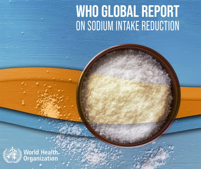 Global report on sodium intake reduction