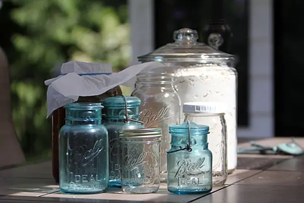 Vasos de Cristal - Con Tapa - Decorativos y Para Conservas