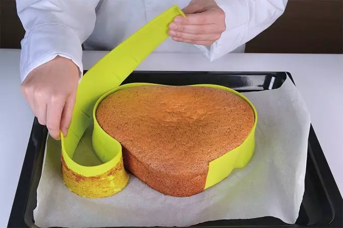banda temporal manipular Free Bake, un molde de silicona con cuatro formas | Gastronomía & Cía